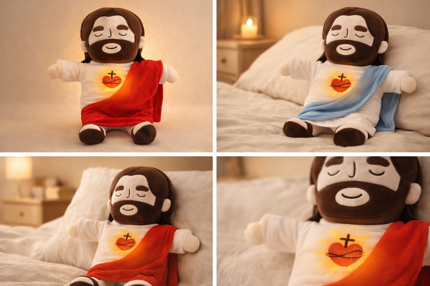 Peaceful Presence – Breathing Jesus Plush Gift