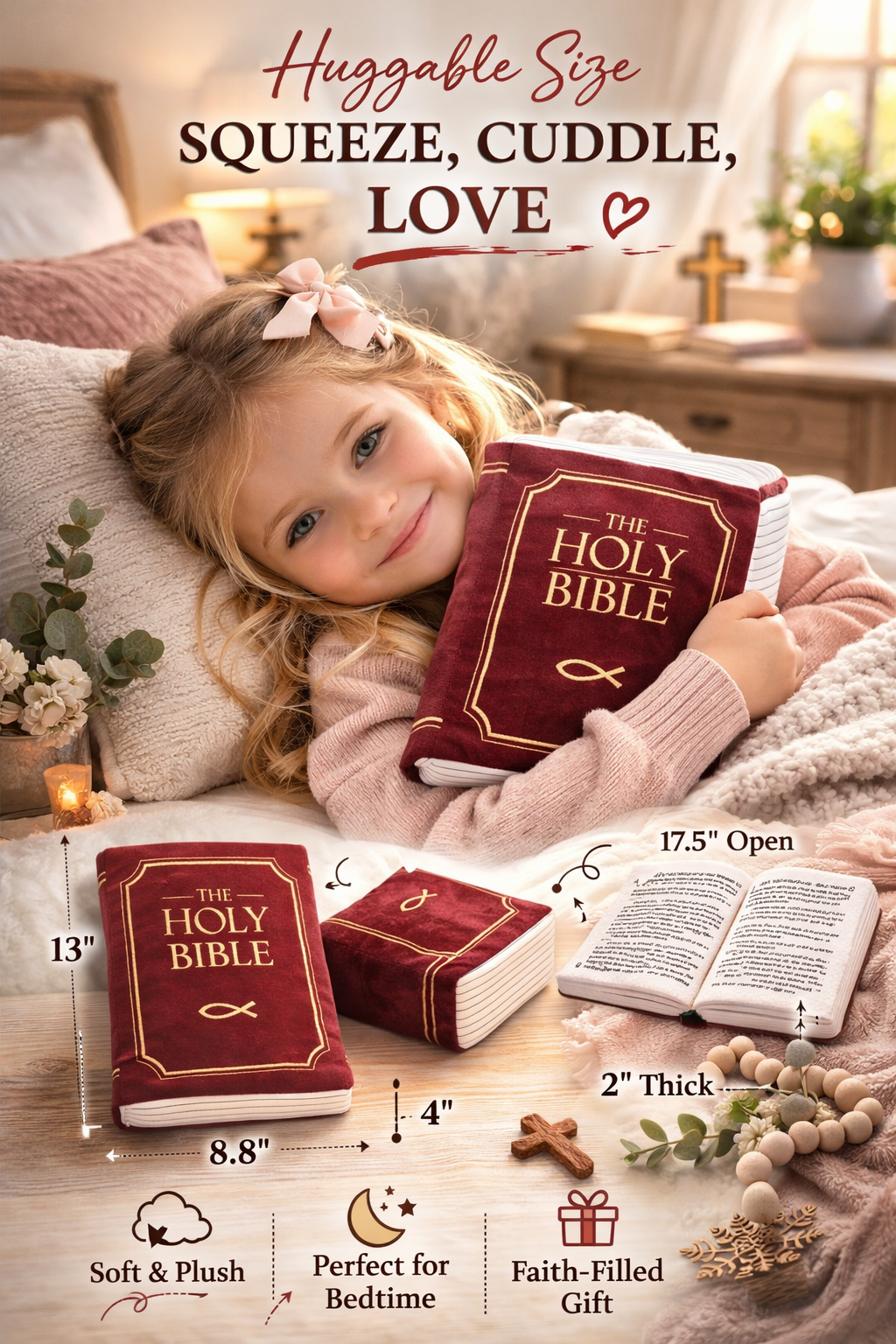 Children’s Scripture Bible Pillow
