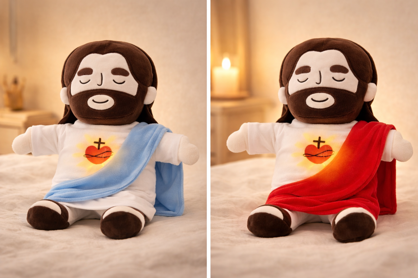 Peaceful Presence – Breathing Jesus Plush Gift