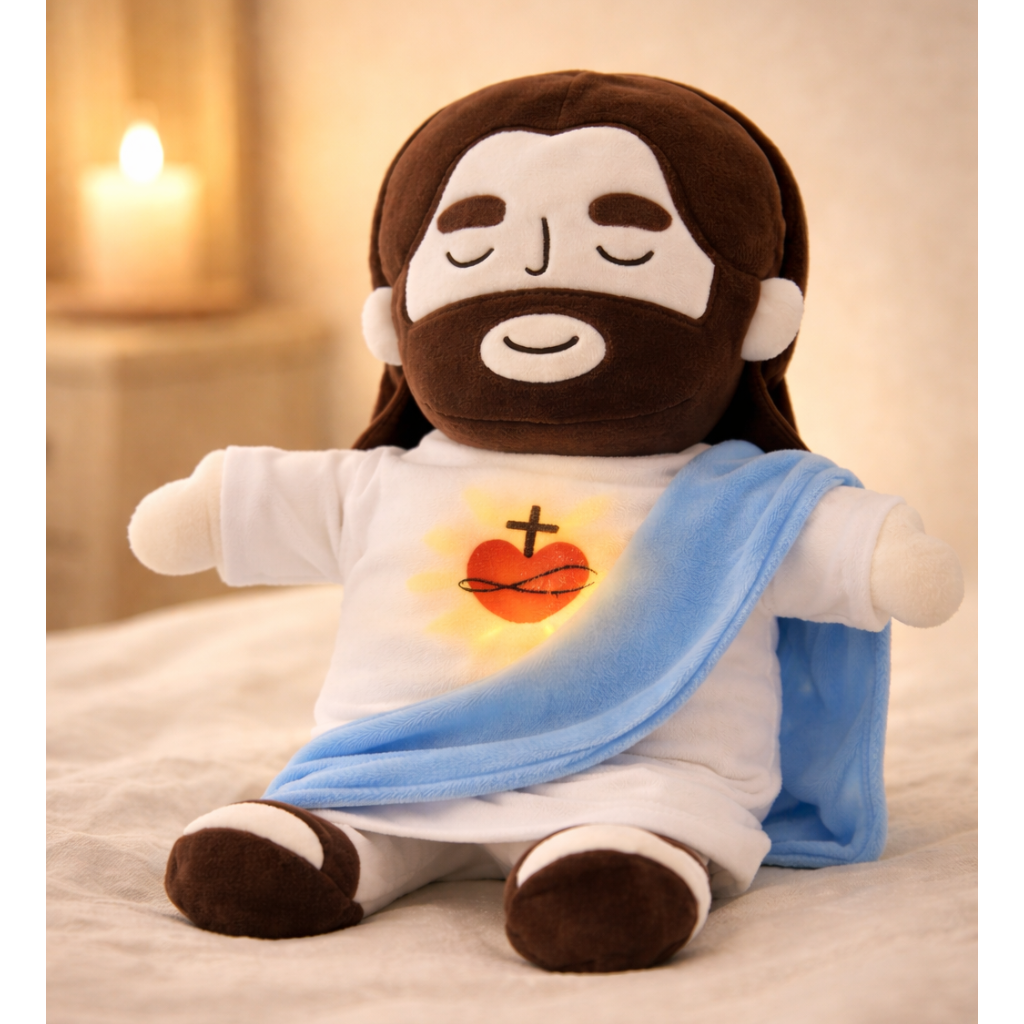 Peaceful Presence – Breathing Jesus Plush Gift