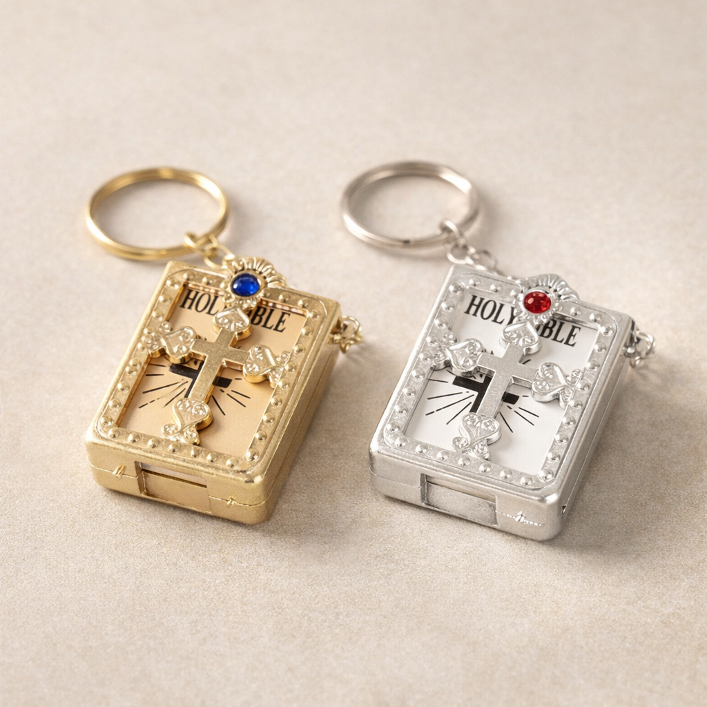 Mini Holy Bible Keychain