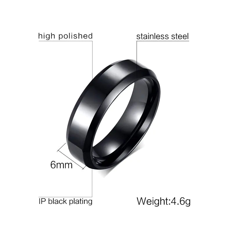 God Is Greater - Engraved Stainless Steel Scripture Ring