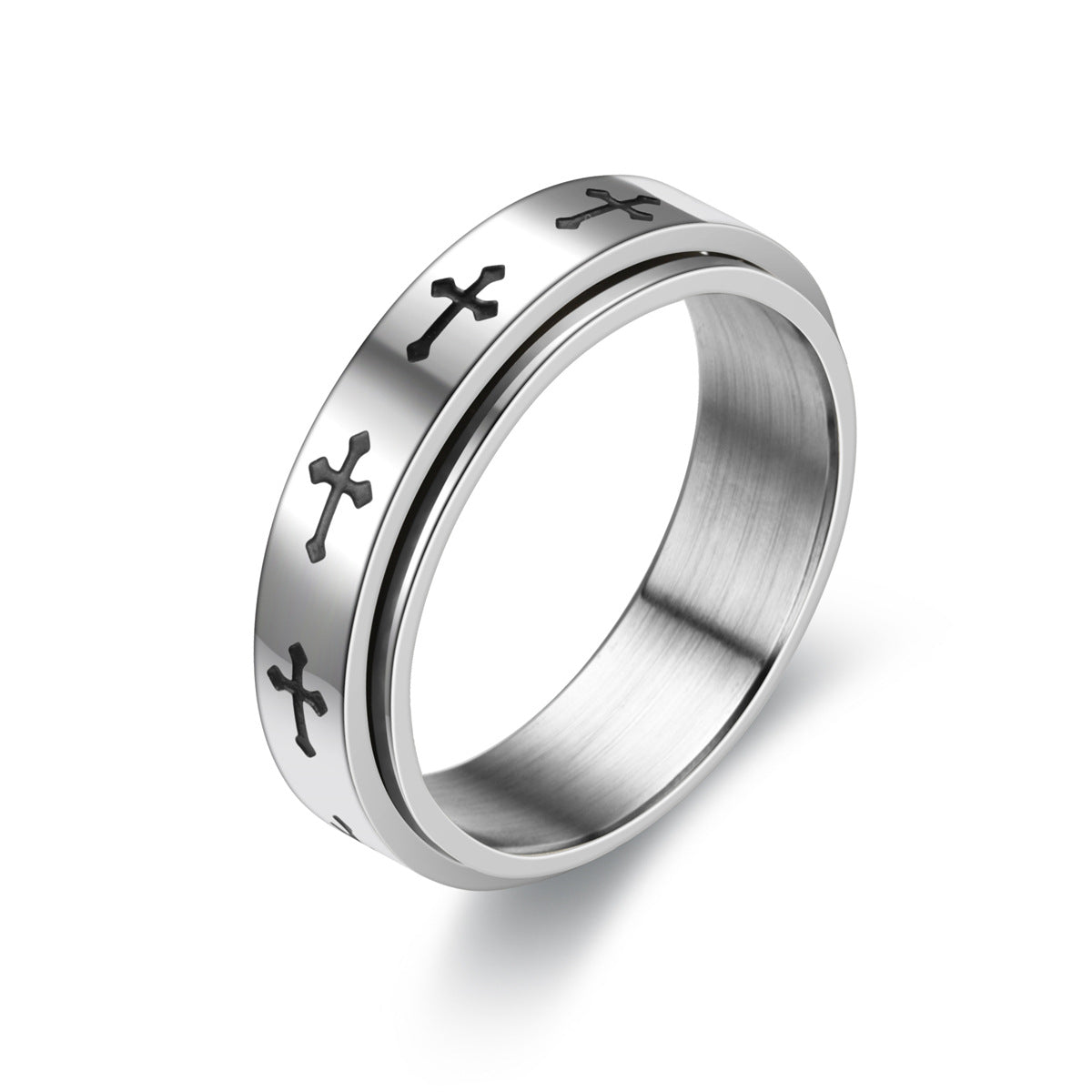 Rotating cross ring